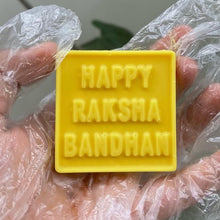 Load image into Gallery viewer, P503 Happy Rakhi Square PVC Chocolate Mould
