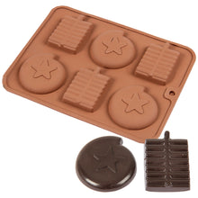 Load image into Gallery viewer, S301 Diwali Cracker Silicone Chocolate Mould
