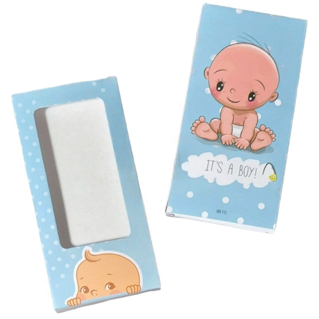 M18 It's A Boy Baby Shower Bar Box