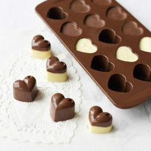Load image into Gallery viewer, S47 Designer Heart Silicone Chocolate Mould
