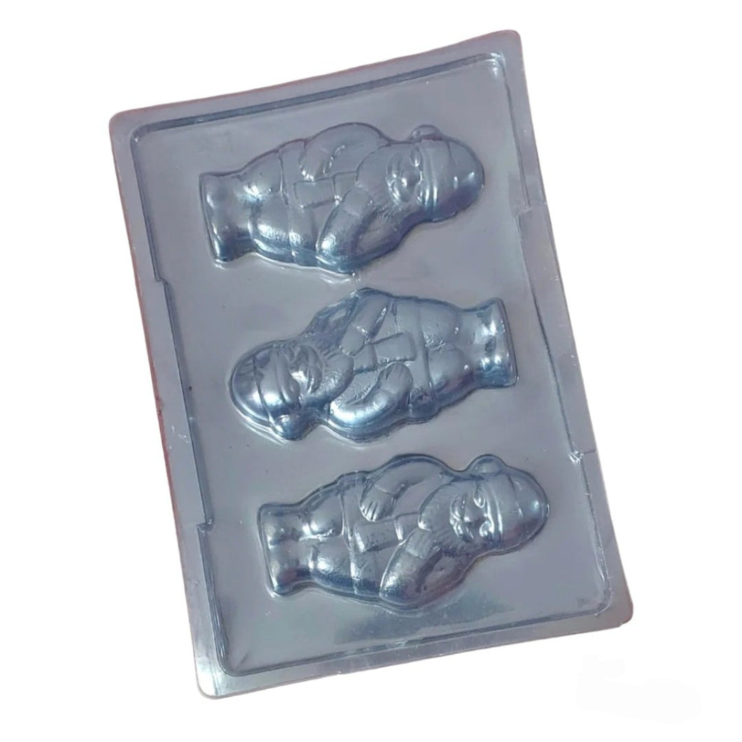 P408 Santa Clause Christmas PVC Chocolate Mould