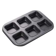 Load image into Gallery viewer, 6 Cavity Brownie Tray
