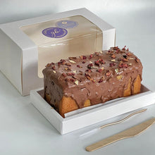 Load image into Gallery viewer, M922 White Loaf Cake Box with Insert Tray
