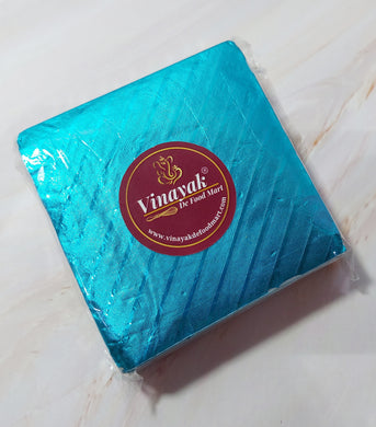 T15 Blue Embossed Lining Wrapping Paper - Vinayak De Food Mart