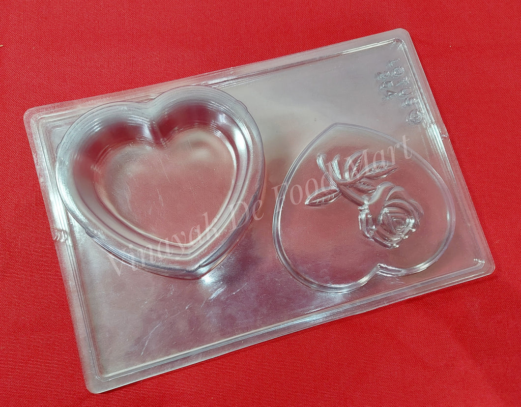 P17 Heart Box PVC Chocolate Mould