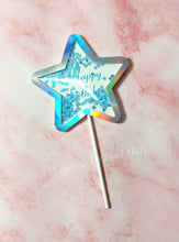 Load image into Gallery viewer, E1 Happy Birthday Star Shaker Topper
