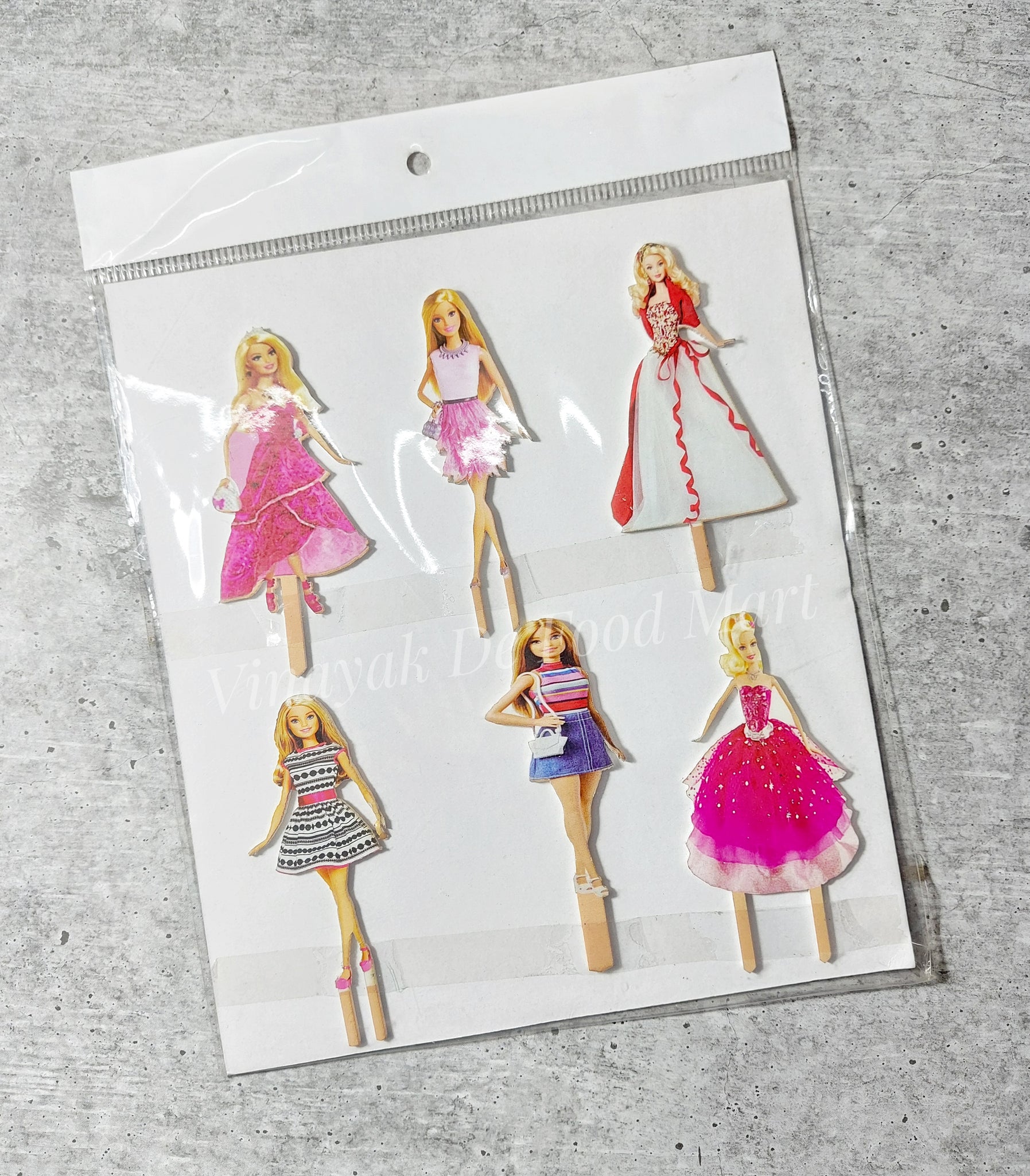 C14 Barbie Doll MDF Theme Cake Toppers – Vinayak De Food Mart