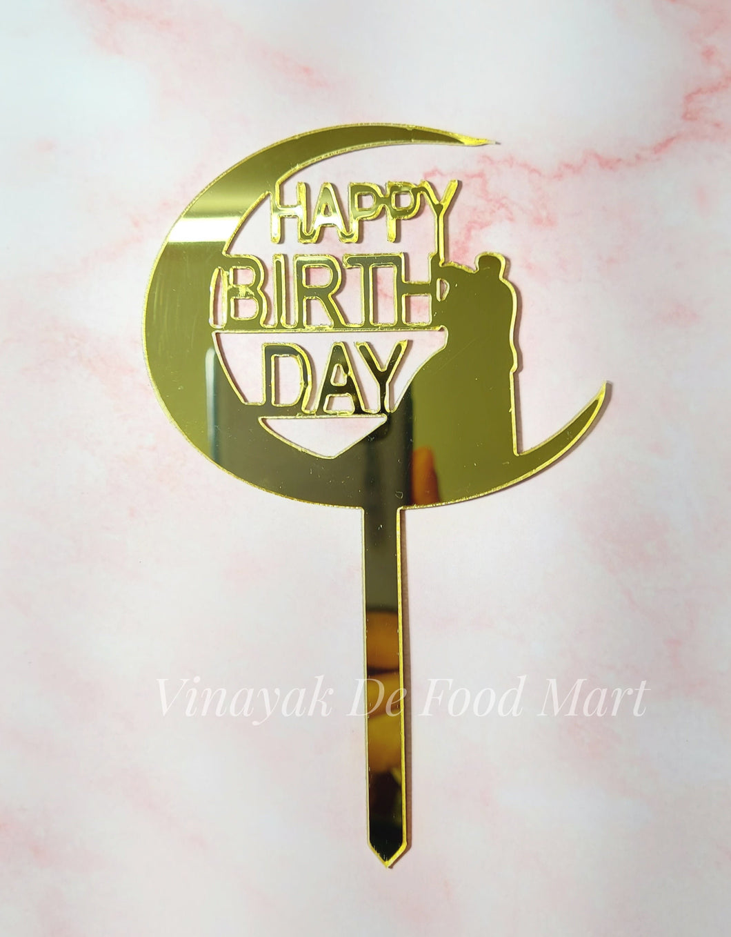 D5 Happy Birthday Couple Cake Topper - Vinayak De Food Mart