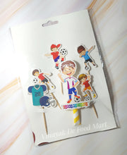 Load image into Gallery viewer, A31 Football Theme Paper Topper Set
