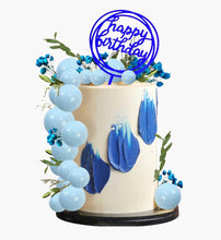 Load image into Gallery viewer, Blue Faux Ball 12 Piece Set
