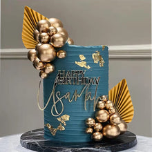 Load image into Gallery viewer, Golden Faux Ball 12 Piece Set 3
