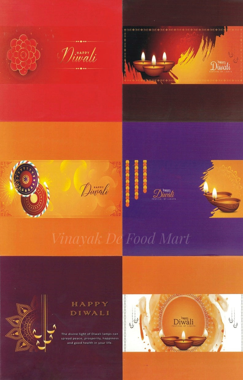 Happy Diwali Bar Sticker Sheet