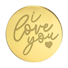 Load image into Gallery viewer, I Love You Charm Coins
