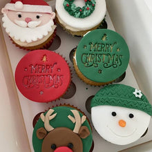Load image into Gallery viewer, Merry Christmas Fondant Stamp Embosser 4
