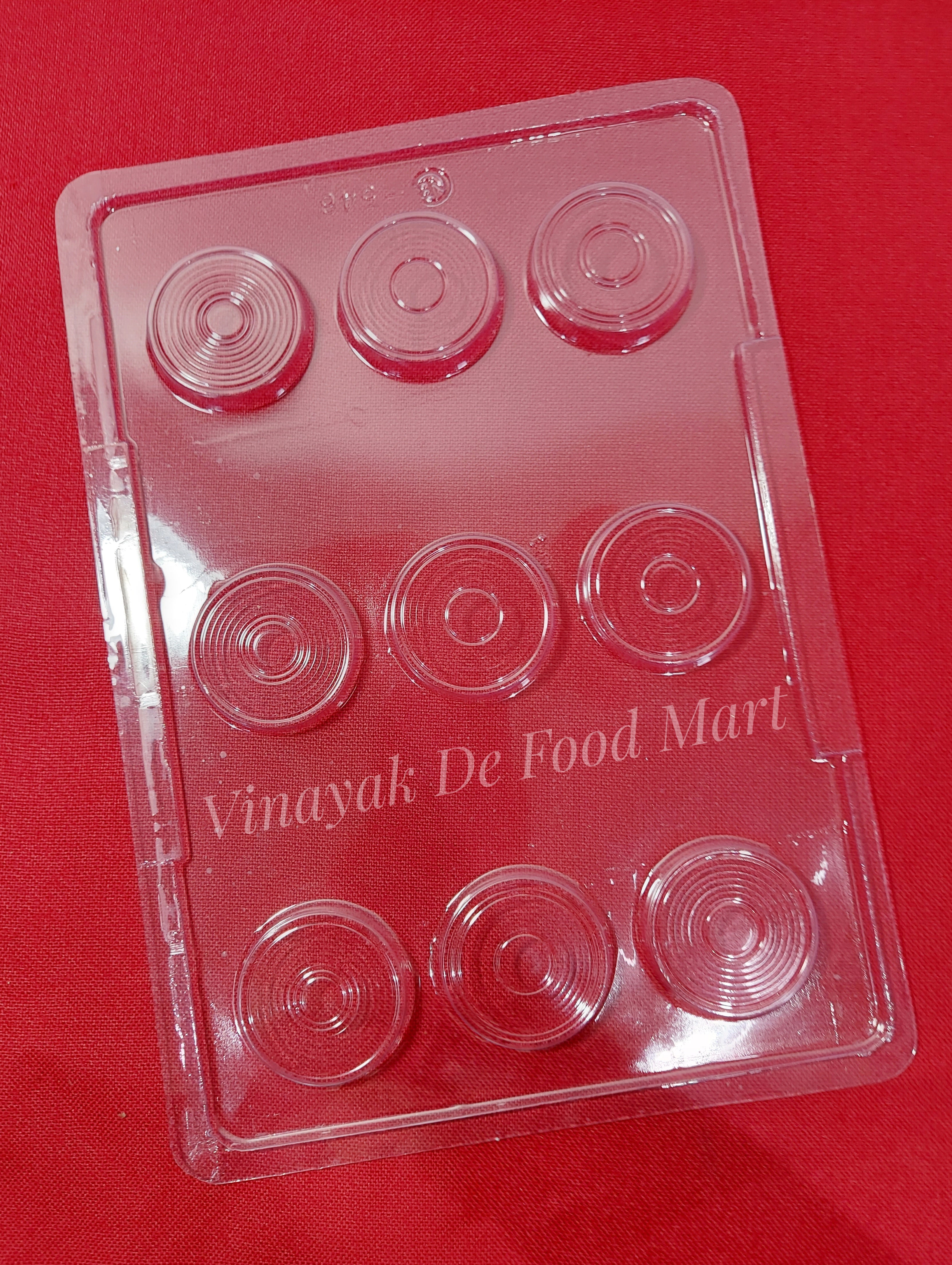 P307 Medium Size Chakri Diwali Cracker PVC Plastic Chocolate Mould ...
