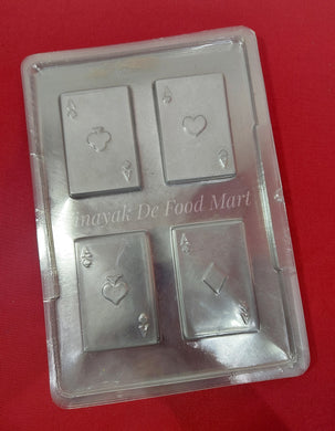 P324 Playing | Poker Cards Diwali PVC Chocolate Mould