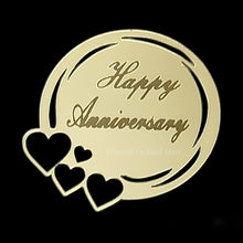 Load image into Gallery viewer, Happy Anniversary Acrylic Charm Coin
