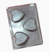 Load image into Gallery viewer, P41 I Love You Large Heart PVC Chocolate Mould
