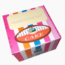Load image into Gallery viewer, M114 Half Kg Colorful Cake Box: 8*8*5 inches
