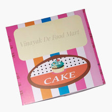 Load image into Gallery viewer, M114 Half Kg Colorful Cake Box: 8*8*5 inches
