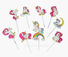 Load image into Gallery viewer, A34 Unicorn Paper Theme Topper Set
