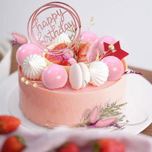 Load image into Gallery viewer, Pink Faux Ball 12 Piece Set 3
