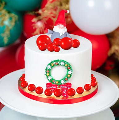 Red Faux Ball 12 Piece Set