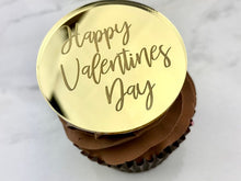 Load image into Gallery viewer, Happy Valentine&#39;s Day Acrylic Charm Coin
